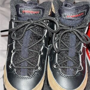 Jordan Black and Tan High-Tops